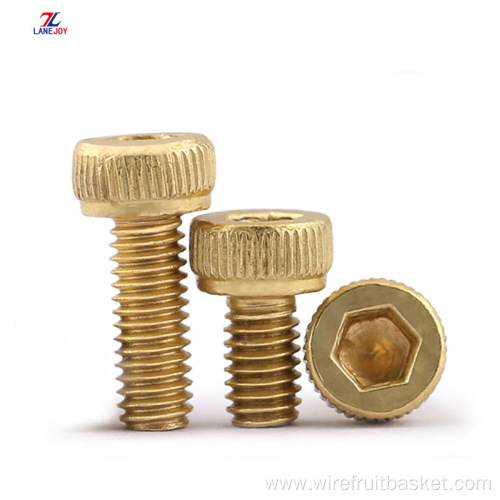 Brass socket head screw cylinder head bolt